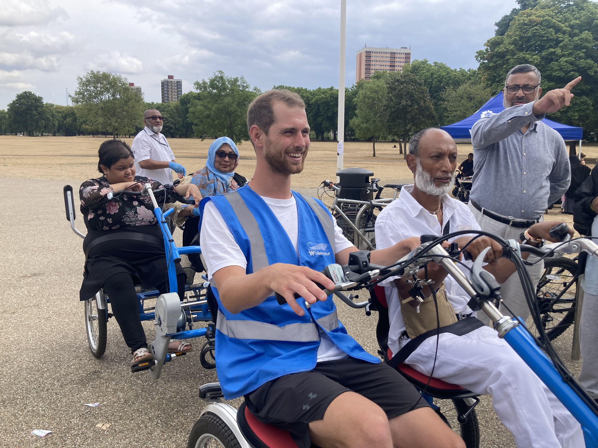 Bikeworks free cycle taxi service in Victoria Park