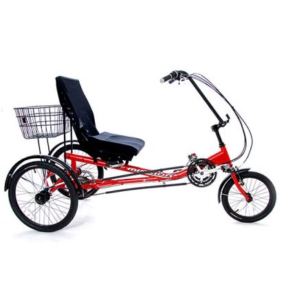 Semi recumbent trike 