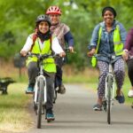 Cycle Sisters cycling in London