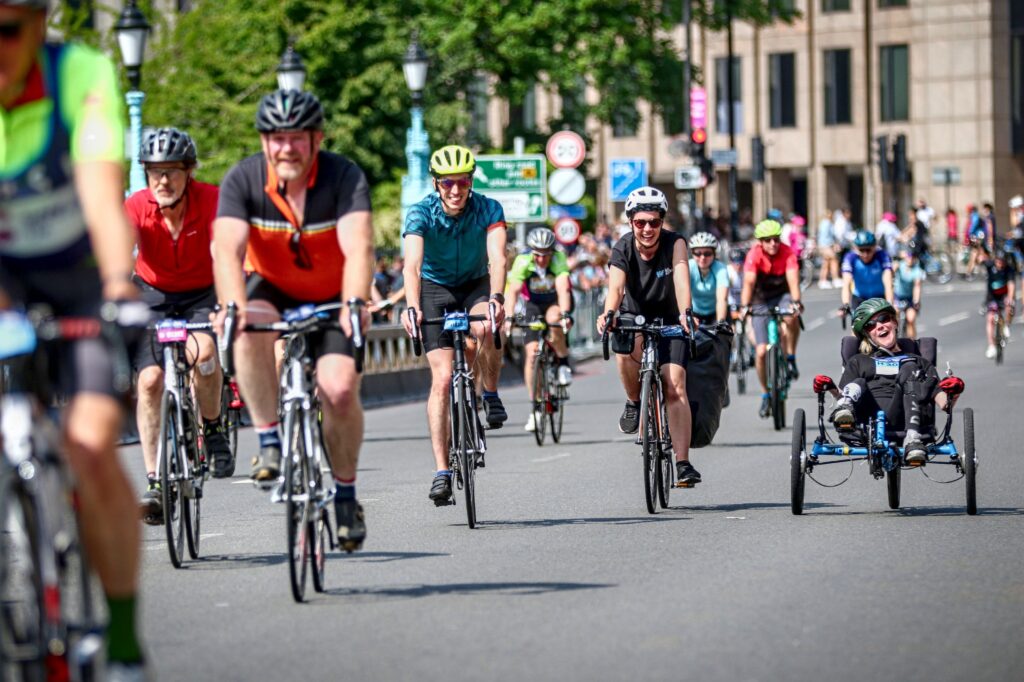 Bikeworks team at Ride London 2023